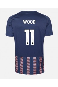 Nottingham Forest Chris Wood #11 Jalkapallovaatteet Kolmaspaita 2023-24 Lyhythihainen